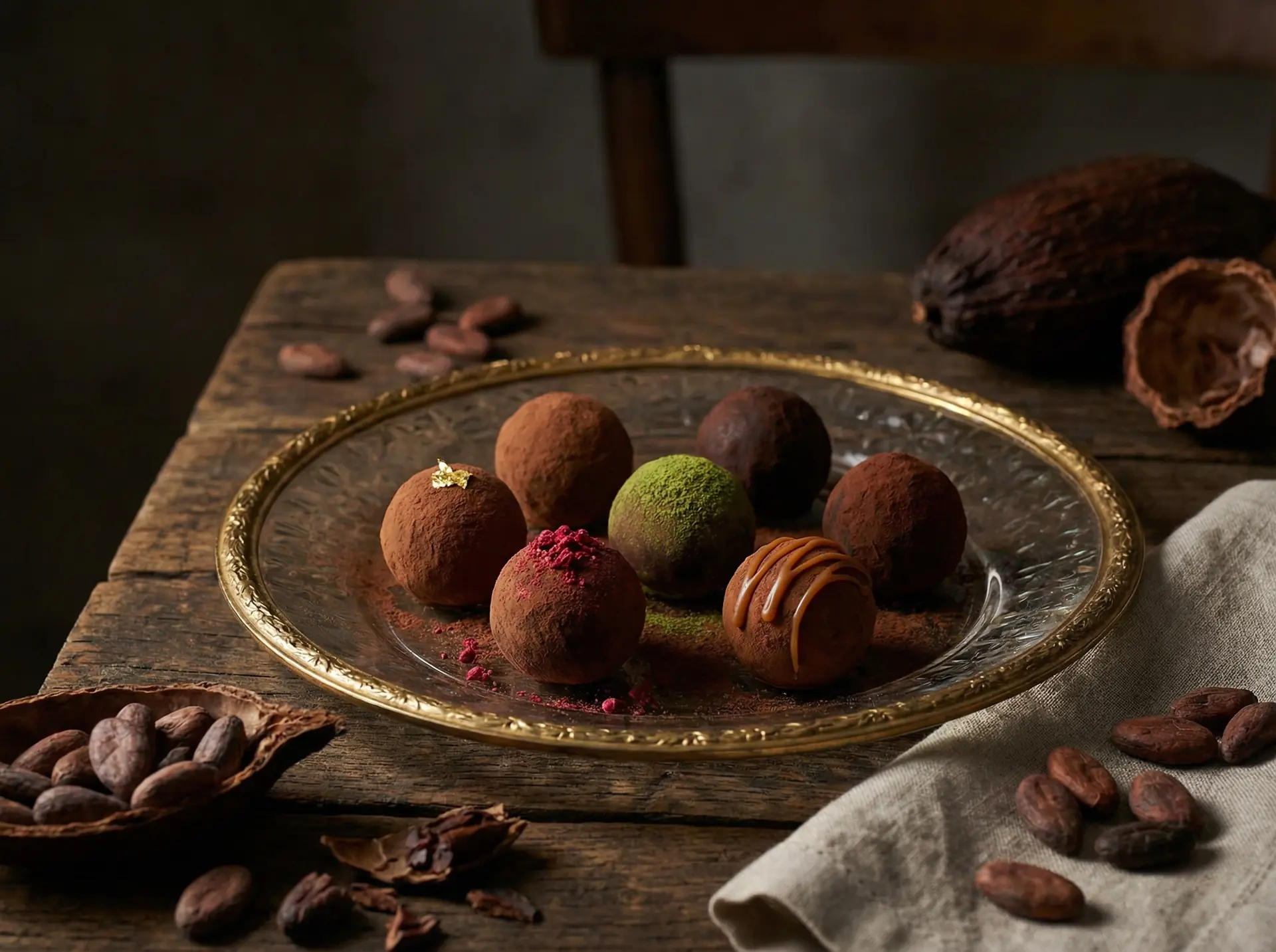 松露珍藏系列 - 糖心vlog ，手工松露巧克力